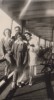 Brown family on Lake Michigan, c. 1937