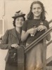 Louetha and Bettye Brown on the Queen Mary, 1938