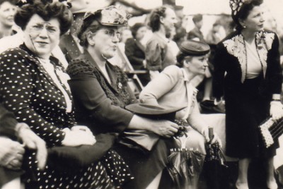 June and Louise Custer, c. 1940