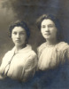Bertha and Dora Hoffman, c. 1914