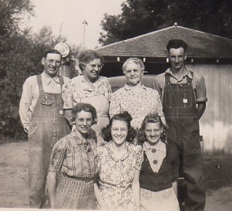 Hoffman family, circa 1940