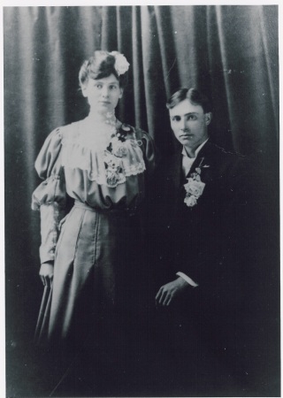 Laura Hoffman and Thomas Haslip, 1905