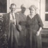 Earl Fronk, Effie Hill and Isabel Fronk