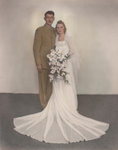 Charlotte Wadleigh and Robert Wilson, 1945